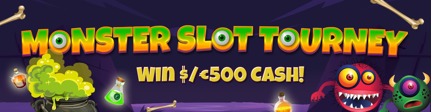 Banner do Torneio Monster Slot